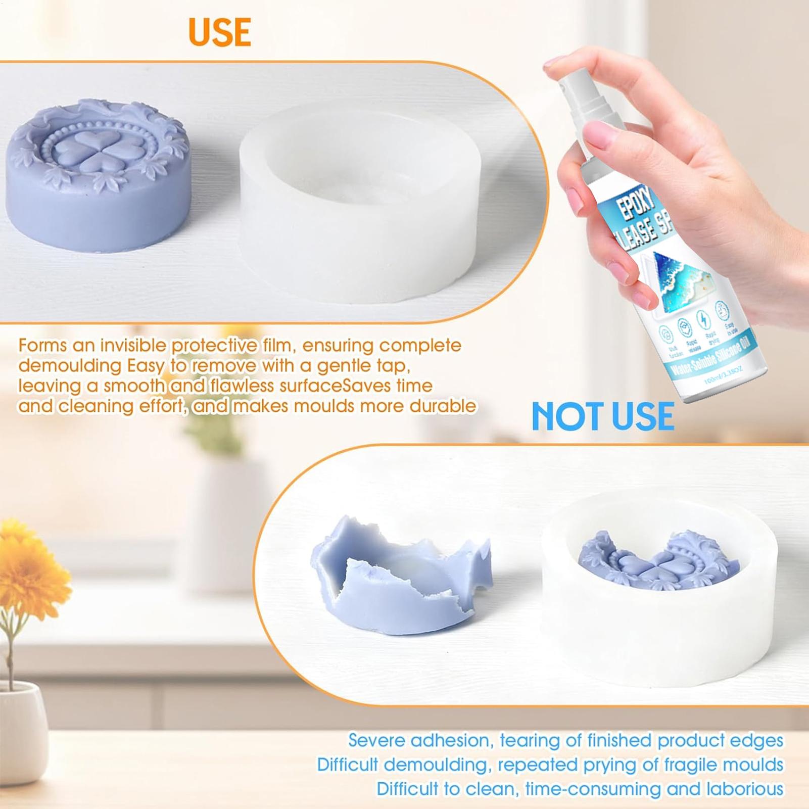 100ml Silicone Release Spray E - огляд і ціна Candle Making Things