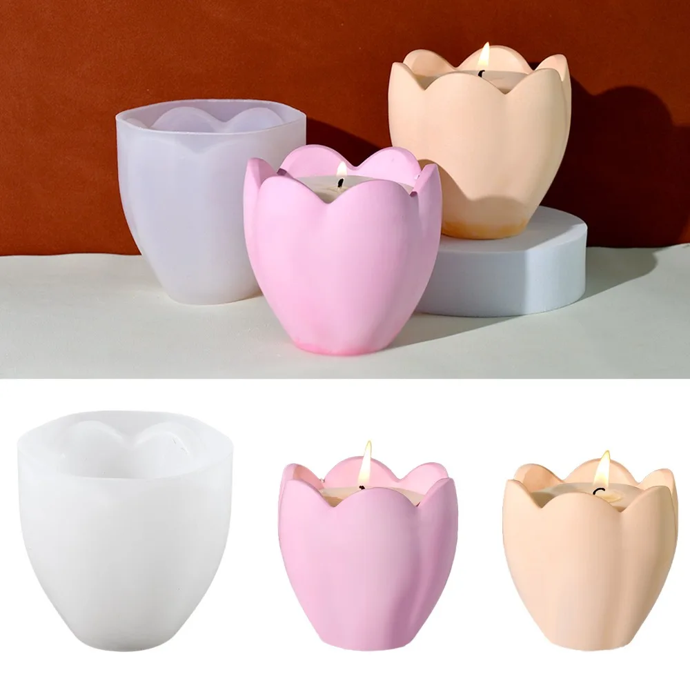 Tulip Candle Holder Silicone M - огляд і ціна Kraft Box Candle