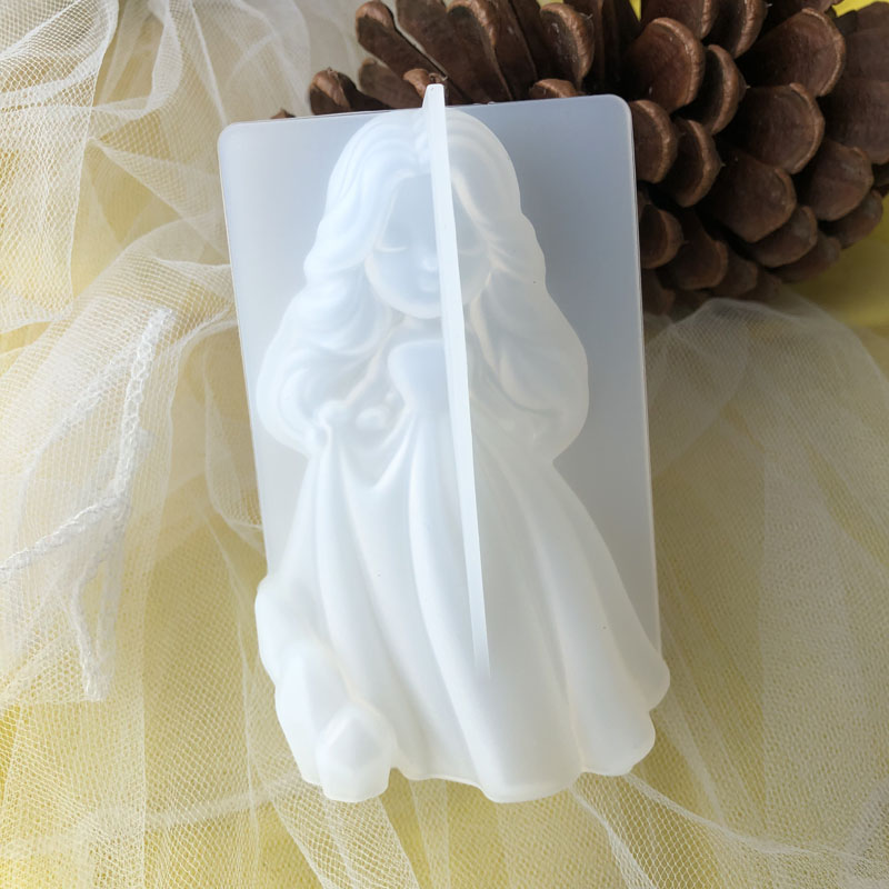 3D Cute Princess Silicone Cand - огляд і ціна Candle Making Things