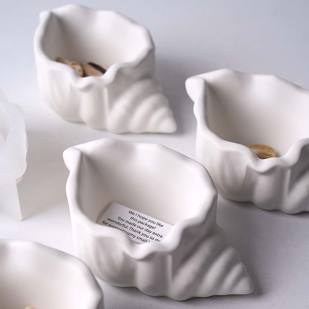 Conch Candle Jar Silicone Mold - огляд і ціна Kraft Box Candle