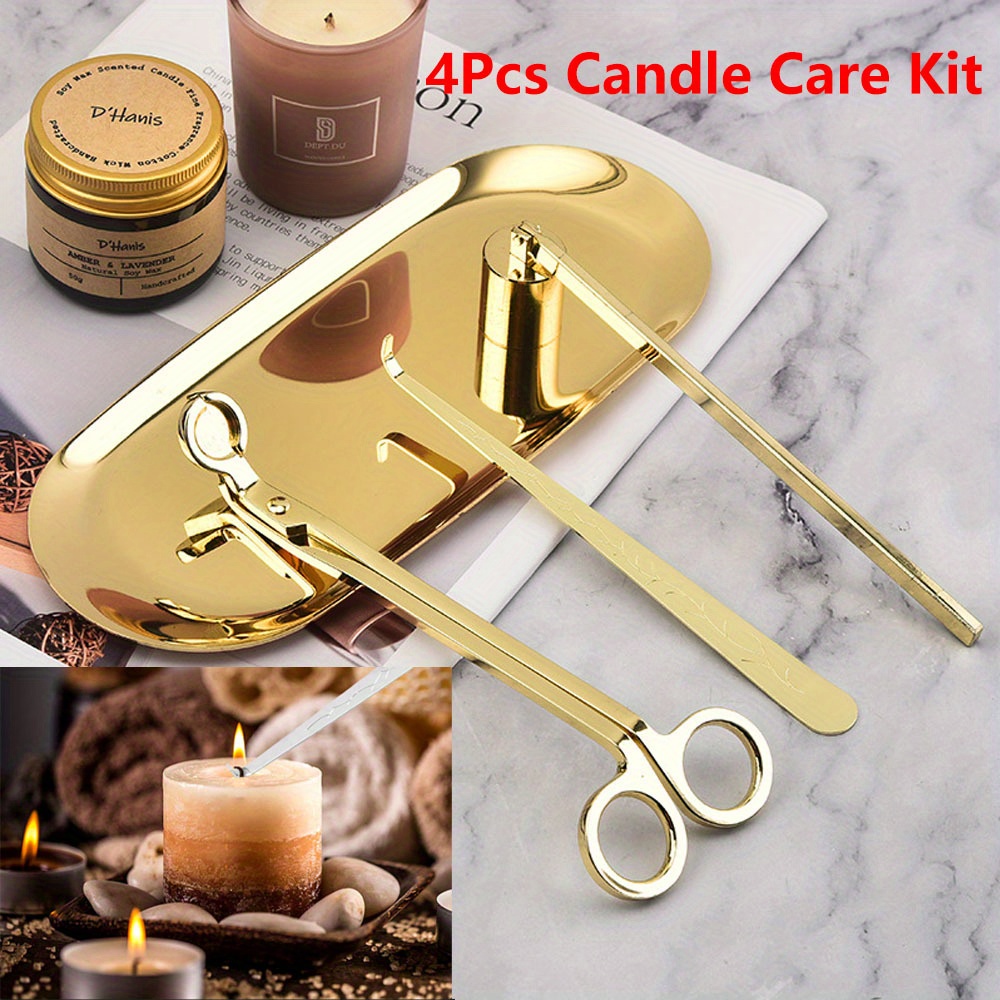 4pcs/set Luxury Candle Care Ki - огляд і ціна Candle Making Items