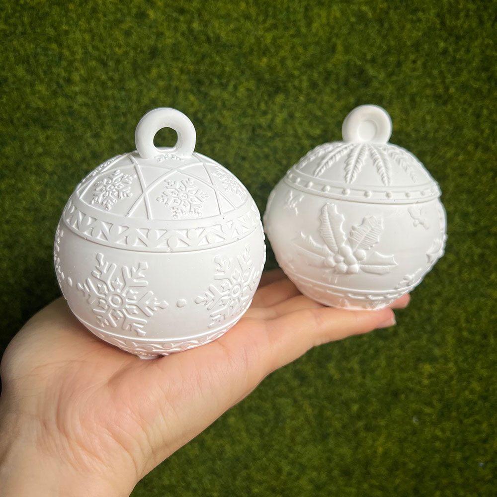 Christmas Round Ball Candle Ja - огляд і ціна Kraft Box Candle
