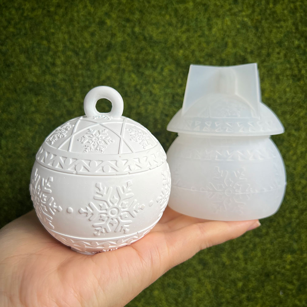 Christmas Round Ball Candle Ja - огляд і ціна Kraft Box Candle