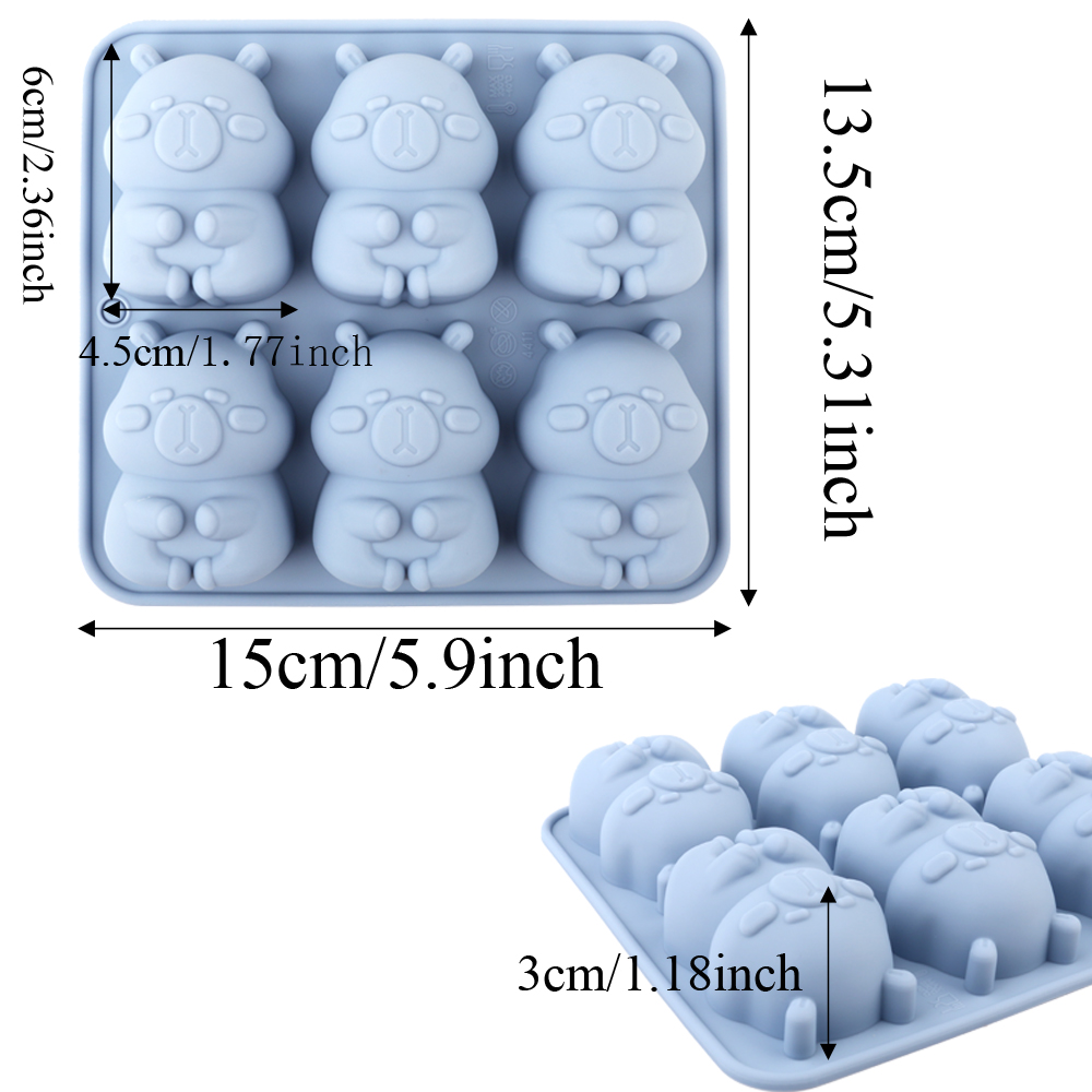 1 Silicone Cake Mold in the Sh - огляд і ціна Candle Making Items