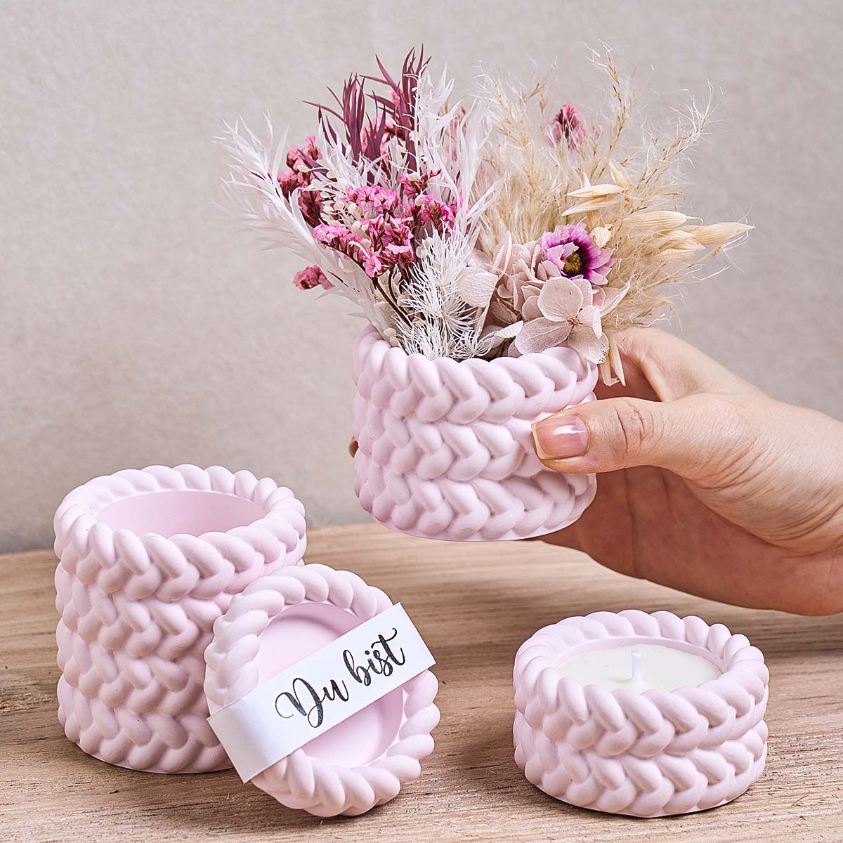 Woven Candle Jar Silicone Mold - огляд і ціна Kraft Box Candle