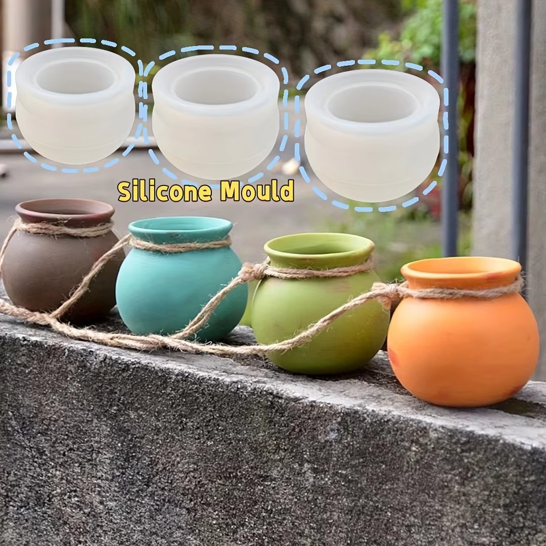 Silicone Flower Pot Molds, Res - огляд і ціна Candle Making Things