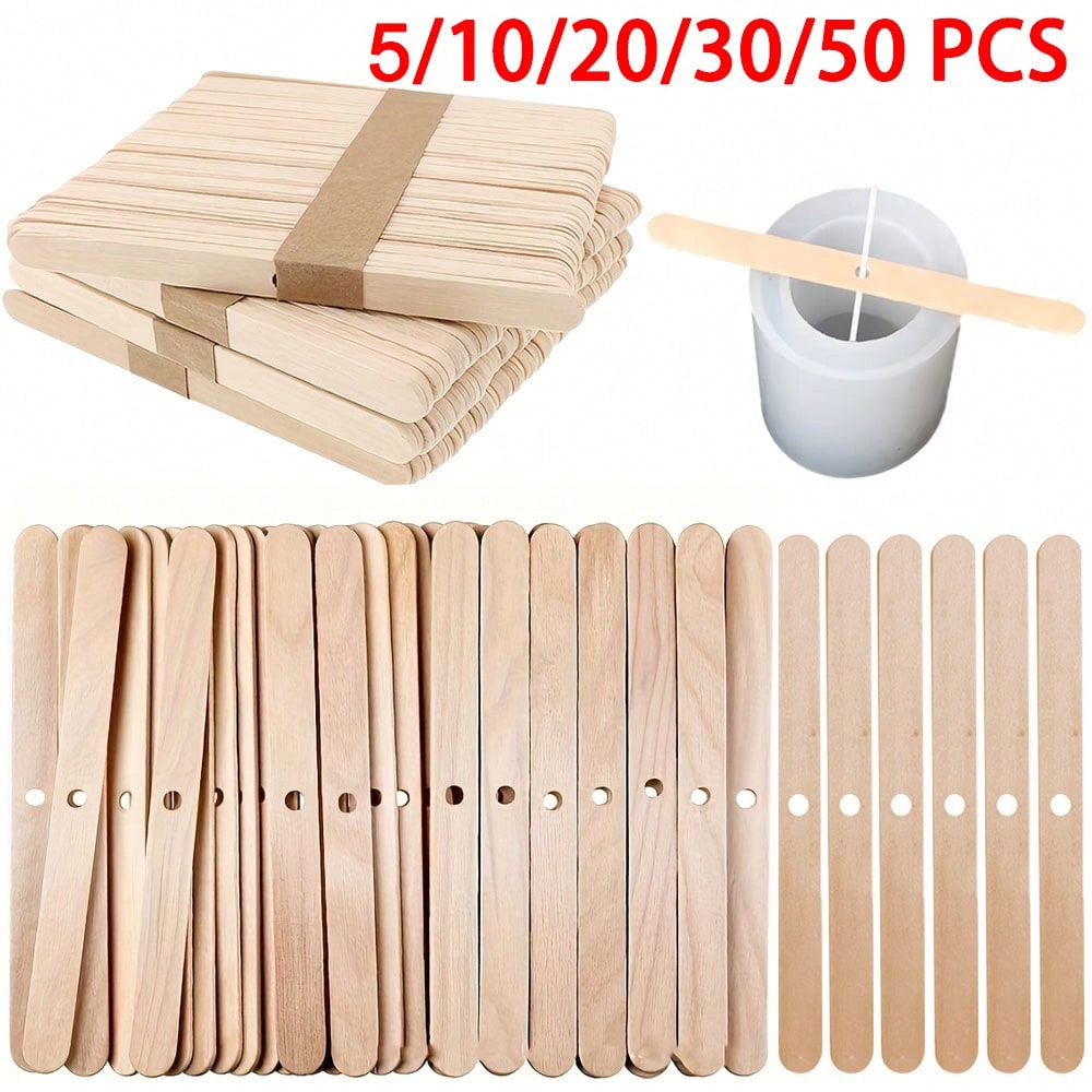 5/10/20/30/50pcs Wooden Candle - огляд і ціна Candle Making Wicks