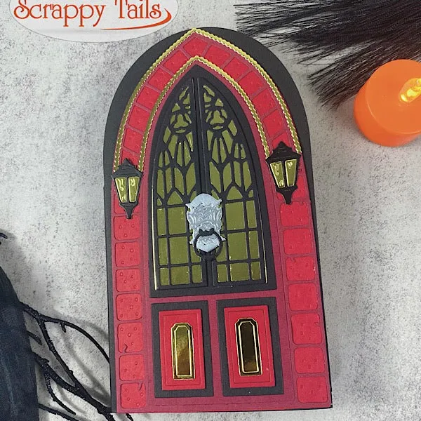 Gargoyle Wall Halloween Metal  - огляд і ціна Kraft Box Candle