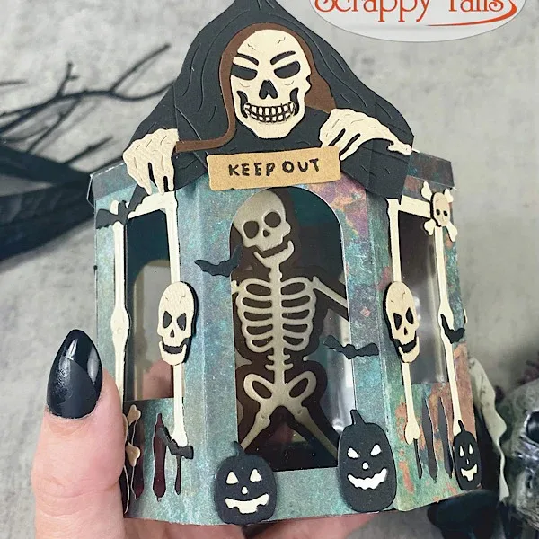 Gargoyle Wall Halloween Metal  - огляд і ціна Kraft Box Candle