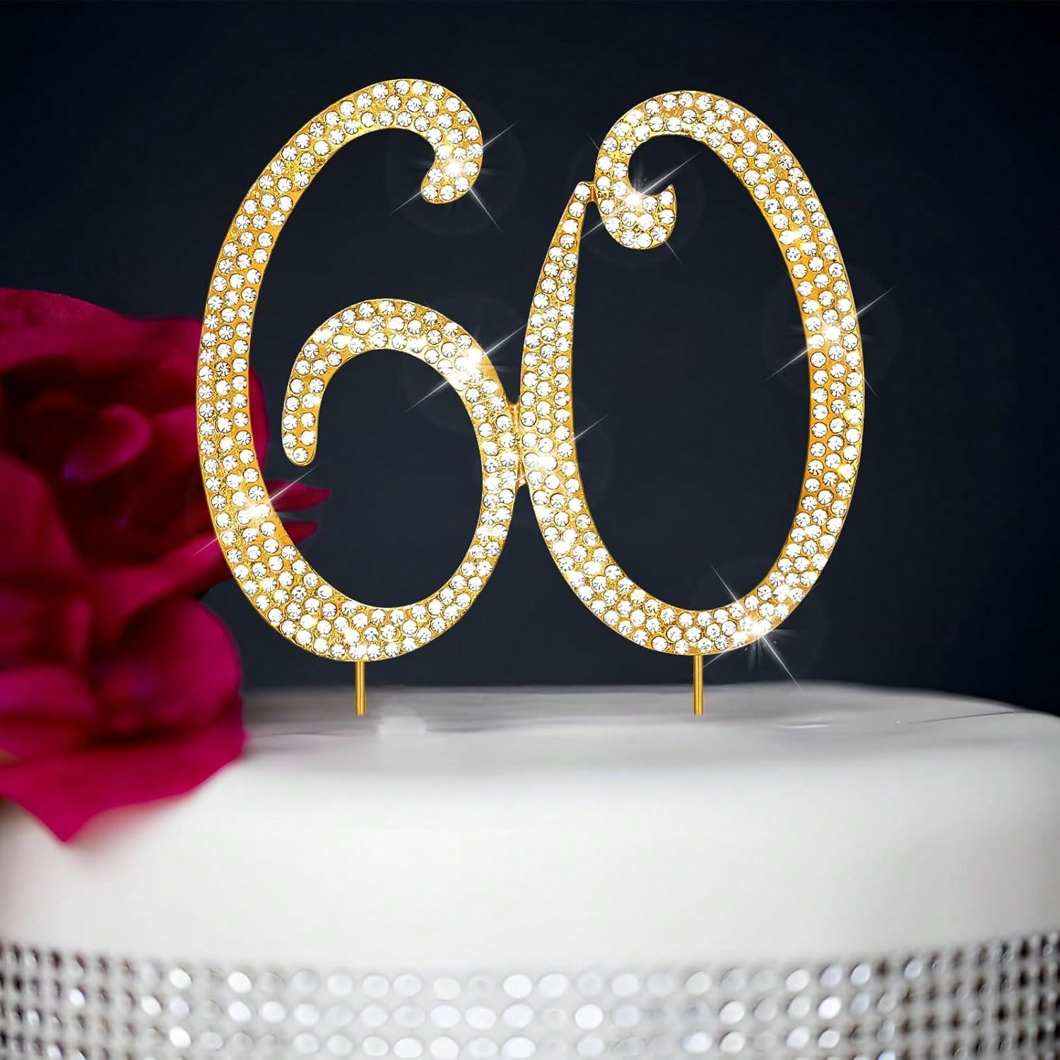 Large Gold Rhinestone Number C - огляд і ціна Candle Making Things