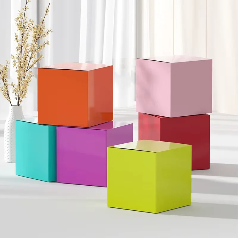 Folding Paper Box Colorful Car - огляд і ціна Kraft Box Candle