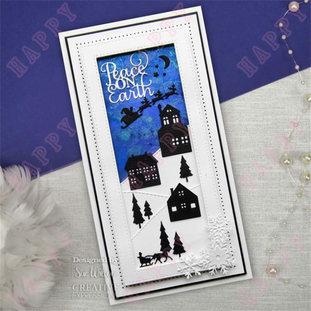 Metal Cutting Dies Christmas E - огляд і ціна Kraft Box Candle