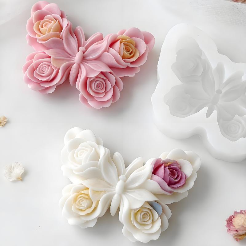 DIY Rose Butterfly Form Silico - огляд і ціна Candle Making Things