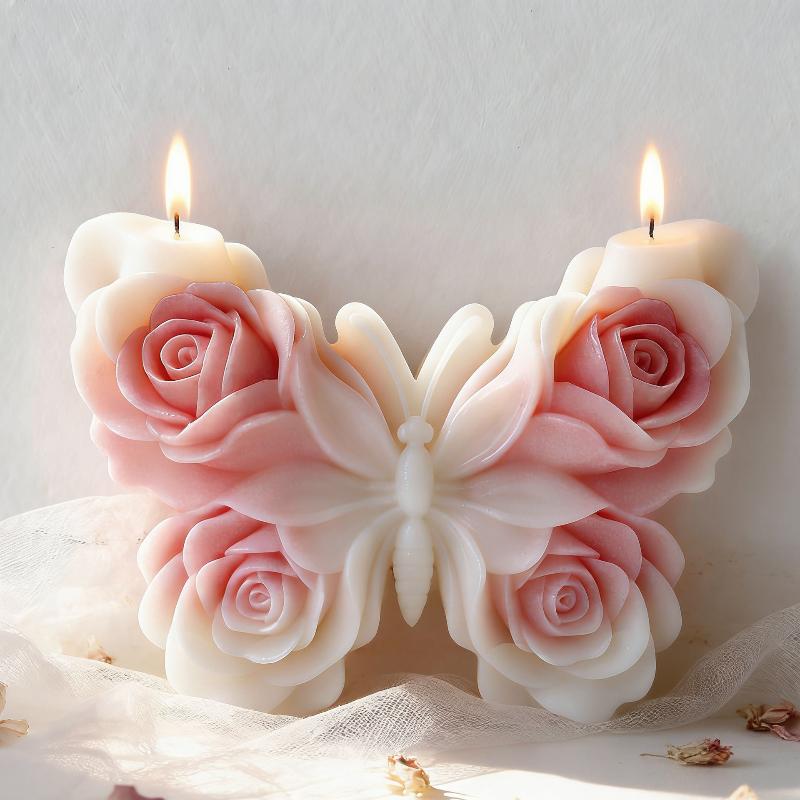 DIY Rose Butterfly Form Silico - огляд і ціна Candle Making Things