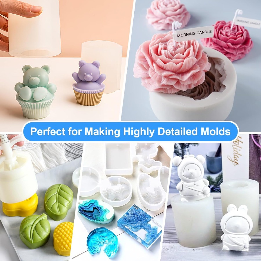 Silicone Mold Making Kit, 38.8 - огляд і ціна Candle Making Things